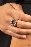 Paparazzi Floral Farmstead - Exclusive Ring Copper Box 48