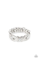 Paparazzi Vintage Elegance - Exclusive Ring White Box 48