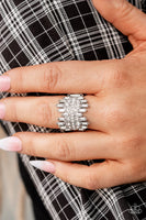 Paparazzi Urban Empire - Exclusive Ring White Box 48