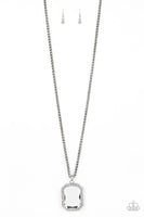 Paparazzi Let Your HEIR Down - Necklace White Box 7