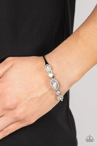 Couture Crusher - Silver Bracelet - Paparazzi Accessories
