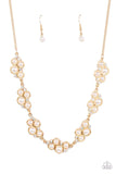 Paparazzi GRACE to the Too - Necklace Gold Fashion Fix Exclusive Box 64