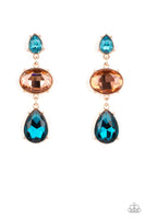Paparazzi Royal Appeal - Earrings Multi LOP Exclusive Box 64