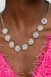 Paparazzi Blooming Brilliance - Necklace Multi Iridescent LOP Exclusive Box 115