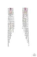Paparazzi A-Lister Affirmations - Earrings Multi Iridescent LOP Exclusive Box 115