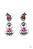 Paparazzi Ultra Universal - Earrings Pink Iridescent LOP Exclusive Box 115