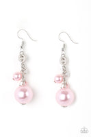 Paparazzi Timelessly Traditional -  Earrings Pink Box 70