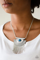 Paparazzi When In ROAM - Necklace Blue Box 75