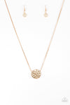 Paparazzi The BOLD Standard -  Necklace Gold Box 77