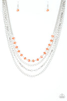 Paparazzi Extravagant Elegance - Necklace Orange Box 81