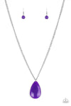 Paparazzi So Pop-YOU-lar - Necklace Purple Box 84