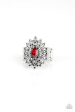 Paparazzi Blooming Fireworks - Ring Red Box 86