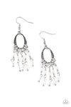Paparazzi Not The Only Fish In The Sea - Earrings White Box 35