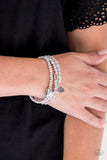 Paparazzi Really Romantic - Bracelet Silver Box 82