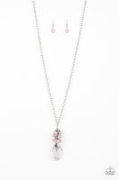 Paparazzi Crystal Cascade - Necklace Pink Box 111