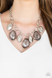 Paparazzi Looking Glass Glamorous - Necklace Silver Box 82