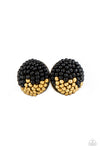 Paparazzi As Happy As Can BEAD - Earrings Black Box 73