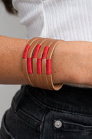 Paparazzi Country Colors - Urban Bracelet Red Box 89