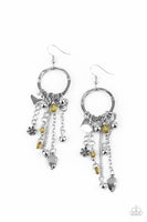 Paparazzi Charm School - Earrings Yellow Box 78