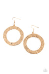 Paparazzi PRIMAL Meridian - Earrings Gold Box 78