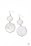 Paparazzi Vacation Glow - Earrings Rose Gold Box 105