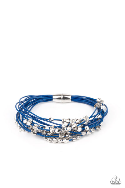 Paparazzi Star-Studded Affair - Bracelet Blue Box 96