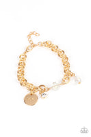 Paparazzi Lovable Luster - Bracelet Gold Box 83