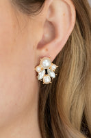 Paparazzi Royal Reverie - Earrings Gold Box 92