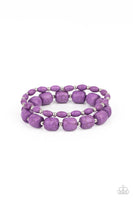 Paparazzi Colorfully Country - Bracelet Purple Box 106