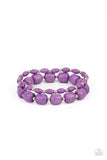 Paparazzi Colorfully Country - Bracelet Purple Box 106