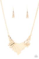 Paparazzi Happily Ever AFTERSHOCK - Necklace Gold Box 85