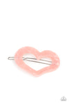 Paparazzi HEART Not to Love - Hair Clip Pink Box 78