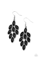 Paparazzi Flamboyant Foliage - Earrings Black Box 83