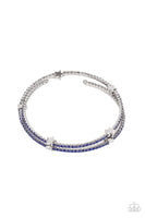 Paparazzi Let Freedom BLING - Bracelet Blue Box 96