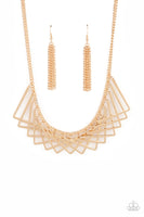 Paparazzi Metro Mirage - Necklace Gold Box 93