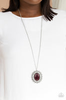 Paparazzi Oh My Medallion - Necklace Purple Box 106