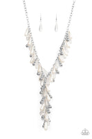 Paparazzi Dripping With DIVA-ttitude - LOP Necklace White Box 89