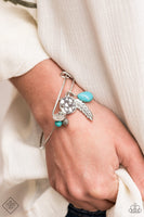 Paparazzi Root and RANCH - Bracelet Blue Box 92