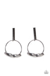 Paparazzi Set Into Motion - Earrings Black Box 106