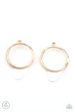 Paparazzi Clear The Way! - Earrings Gold Box 83