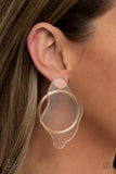 Paparazzi Clear The Way! - Earrings Gold Box 83