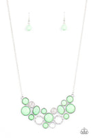 Paparazzi Extra Eloquent - Necklace Green Box 88