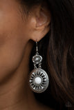 Paparazzi Temple of The Sun - Earrings White Box 95