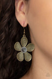 Paparazzi Fresh Florals - Earrings Brass Box 93