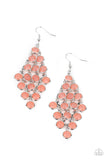 Paparazzi With All DEW Respect - Earrings Orange Box 96