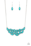 Paparazzi Eden Escape - Necklace Blue Box 96