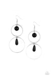 Paparazzi Cultured in Couture - Earrings Black Box 83