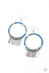 Paparazzi Garden Chimes - Earrings Blue Box 93