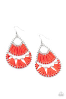 Paparazzi Samba Scene - Earrings Red Box 103