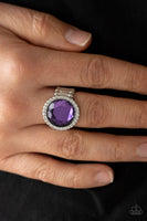 Paparazzi Crown Culture - Ring Purple Box 98